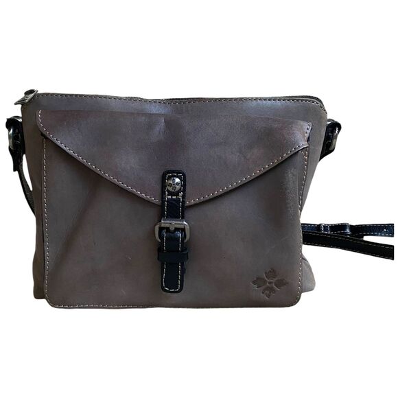 Vtg Patricia Nash Distressed Leather Crossbody Handbag Purse Glaze Avellino - Picture 6 of 13